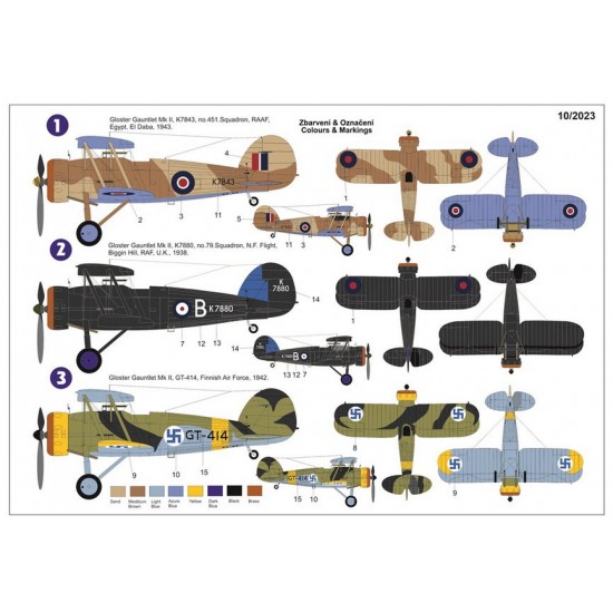 1/72 Gloster Gauntlet Mk.II Special Markings Fighter 1/72 Gloster Gauntlet Mk.II Special Markings Fighter