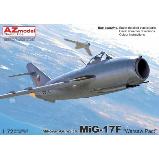 1/72 Mikoyan-Gurevich MiG-17F ''Warsaw Pact'' 1/72 Mikoyan-Gurevich MiG-17F ''Warsaw Pact''