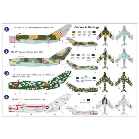 1/72 Mikoyan-Gurevich MiG-17F/Lim-5 1/72 Mikoyan-Gurevich MiG-17F/Lim-5
