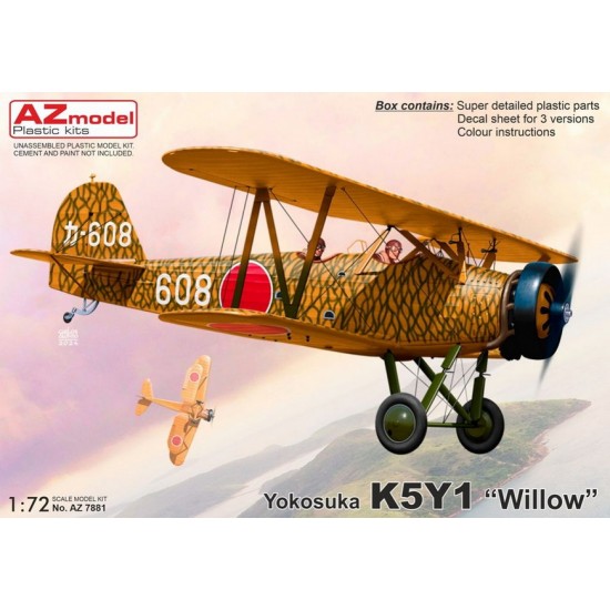 1/72 Yokosuka K5Y1 ''Willow'' Intermediate Trainer 1/72 Yokosuka K5Y1 ''Willow'' Intermediate Trainer