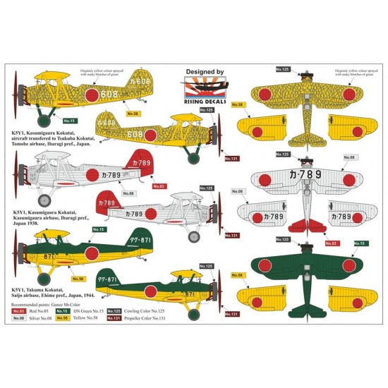 1/72 Yokosuka K5Y1 Willow Intermediate Trainer 1/72 Yokosuka K5Y1 Willow Intermediate Trainer