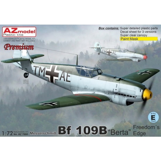 1/72 Messerschmitt Bf 109B Berta Freedoms Edge Fighter (Premiun) 1/72 Messerschmitt Bf 109B Berta Freedoms Edge Fighter (Premiun)