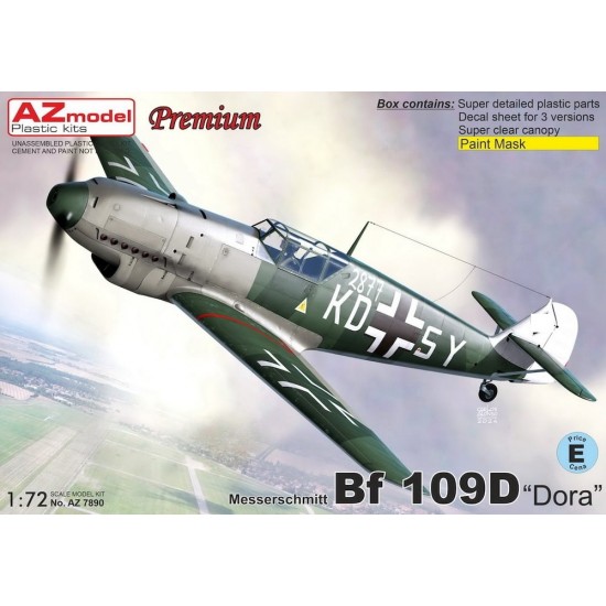 1/72 Messerschmitt Bf 109D Dora Fighter (Premium) 1/72 Messerschmitt Bf 109D Dora Fighter (Premium)