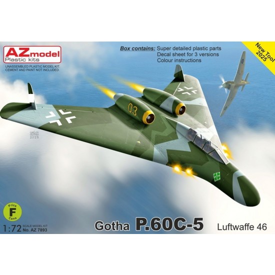 1/72 Gotha P.60C-5 Luftwaffe 1946 Fighter 1/72 Gotha P.60C-5 Luftwaffe 1946 Fighter