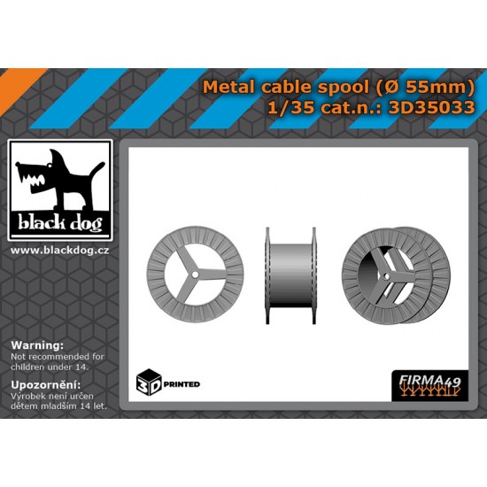1/35 Metal Cable Spool 1/35 Metal Cable Spool