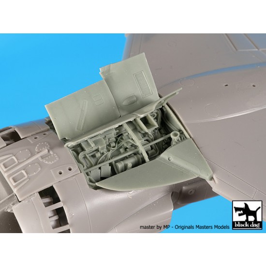 1/48 Harrier Gr 7 Engine Detail Set for Hasegawa kits