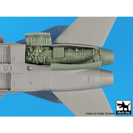 1/72 McDonnell Douglas F-18 Hornet Engine for Academy kits