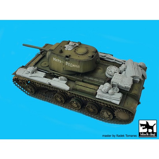 1/35 Soviet Heavy Tank KV-1 Stowage set for Tamiya kits