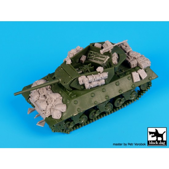 1/72 M-10 Wolverine Tank Destroyer Stowage/Accessories set for UM model kit