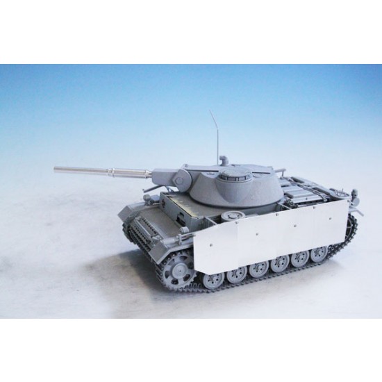 1/35 10.5cm Rheinmetall Panzerwagen Turret Prototype Conversion Set for Revell kit #03276