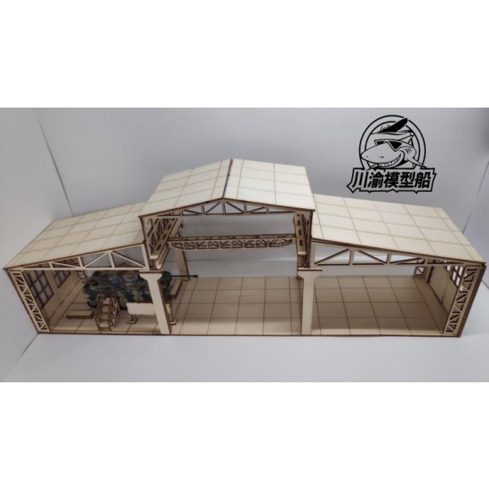 1/72 Factory/Garage for Tank/Armoured Vehicle