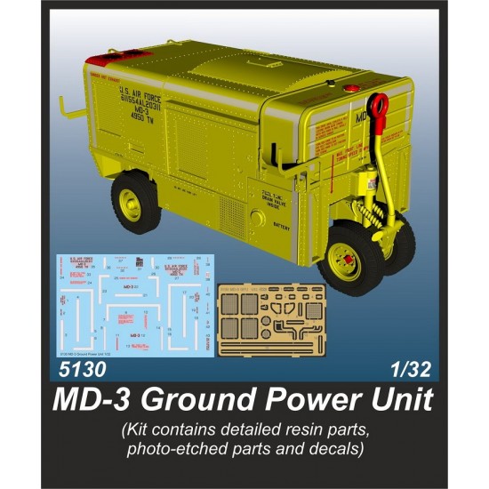 1/32 USAF Aircraft MD-3 Ground Power Unit 1950s-60s
