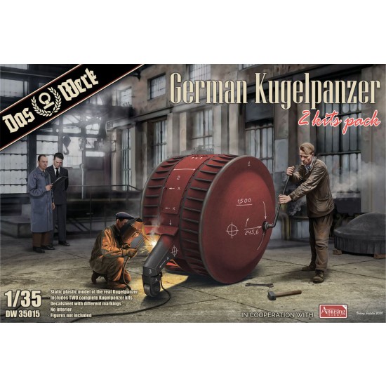 1/35 German Kugelpanzer (2pcs) 1/35 German Kugelpanzer (2pcs)