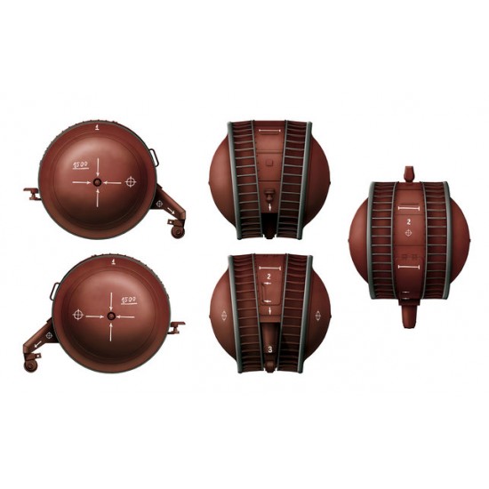 1/35 German Kugelpanzer (2pcs) 1/35 German Kugelpanzer (2pcs)