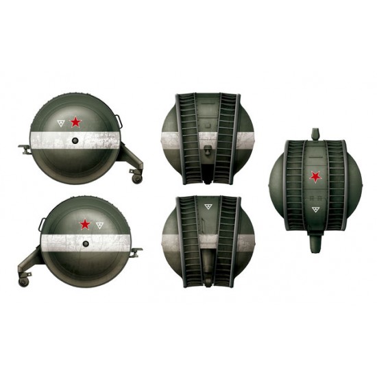 1/35 German Kugelpanzer (2pcs) 1/35 German Kugelpanzer (2pcs)