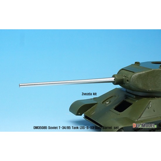 1/35 T-34/85 ZIS-S-53 Gun Barrel set for Academy/AFV Club/Dragon/Tamiya/Zvezda kits