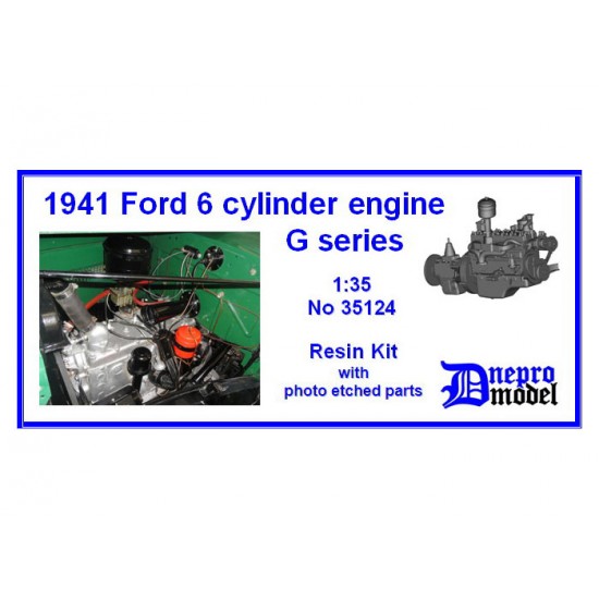1/35 1941 Ford 6 Cylinder Engine G Series