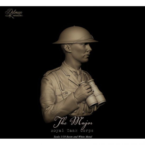 1/10 WWI Royal Tank Corps Bust