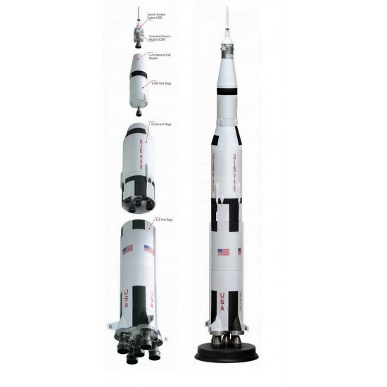 1/72 Apollo 11 Saturn V  (Unassembled Model)