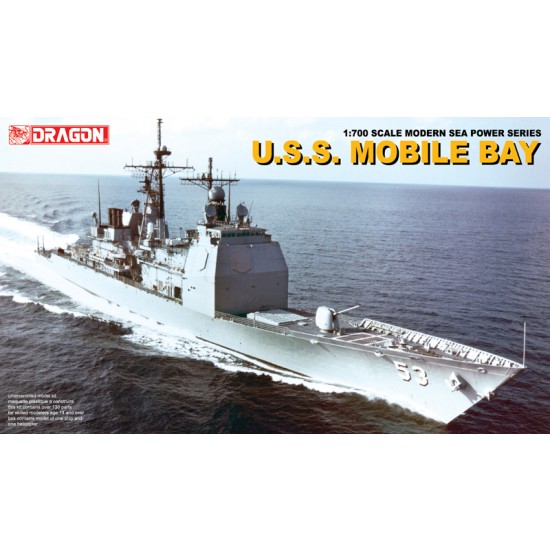 1/700 USS Mobile Bay (CG-53) Ticonderoga Class Guided-missile Cruiser