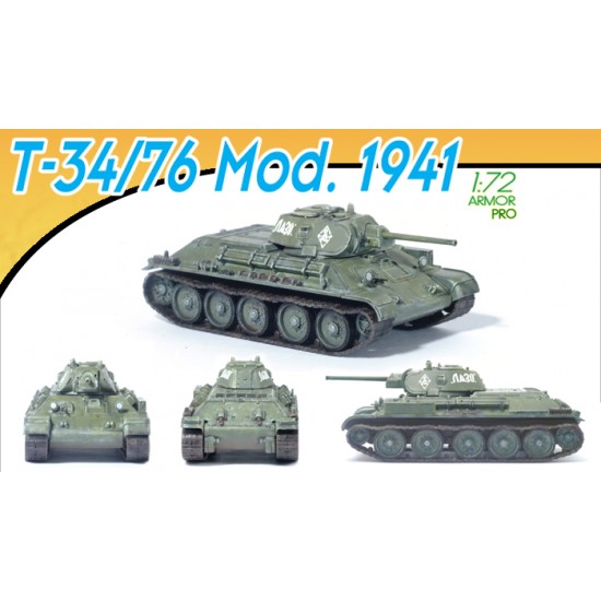 1/72 T-34/76 Mod. 1941 - Armour Pro Series