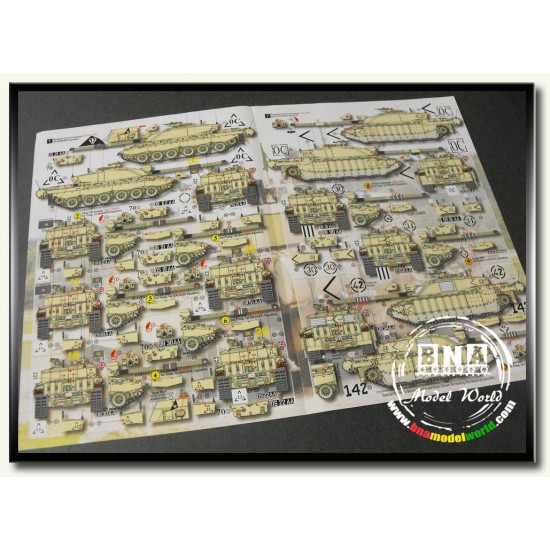 Decals for 1/35 British Challenger 2s in Operation Telic Decals for 1/35 British Challenger 2s in Operation Telic