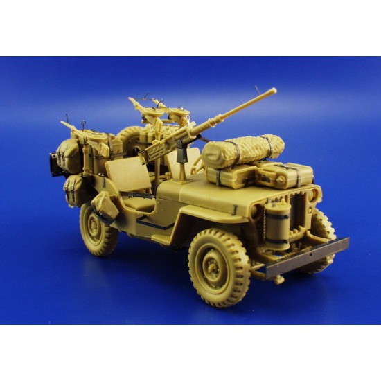 Photoetch for 1/35 WWII Willys Jeep SAS for Tamiya kit