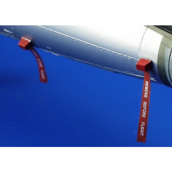 Colour Photoetch for 1/48 Remove Before Flight
