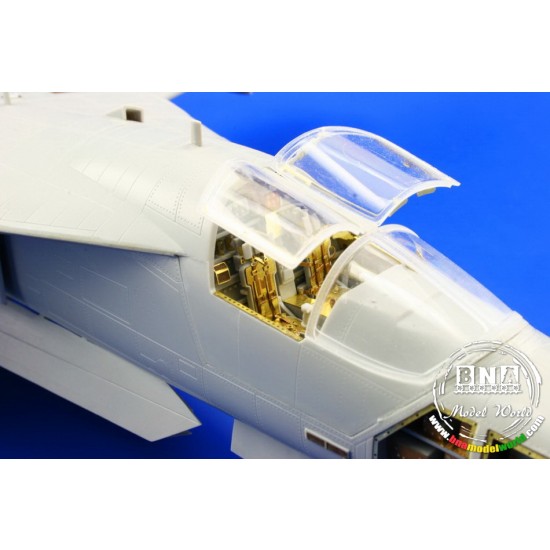 Photo-etch for 1/48 F-111 Late Seatbelts for HobbyBoss kit
