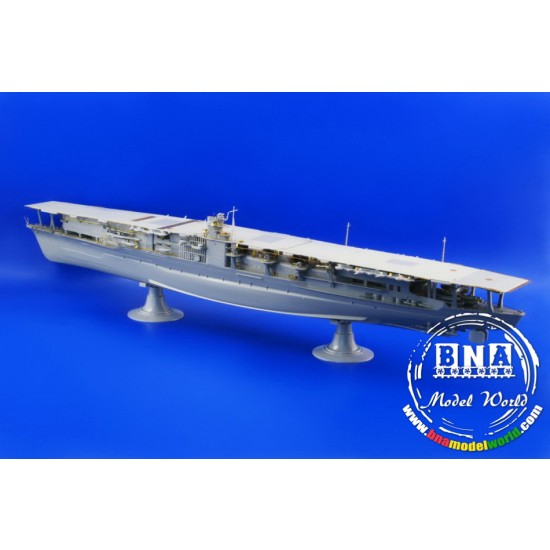 Photo-etched parts for 1/350 Japanese Aircraft Carrier Akagi for Hasegawa