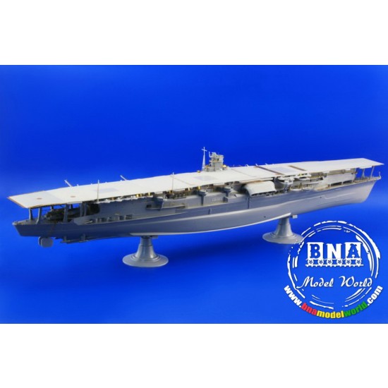 Photo-etched parts for 1/350 Japanese Aircraft Carrier Akagi for Hasegawa