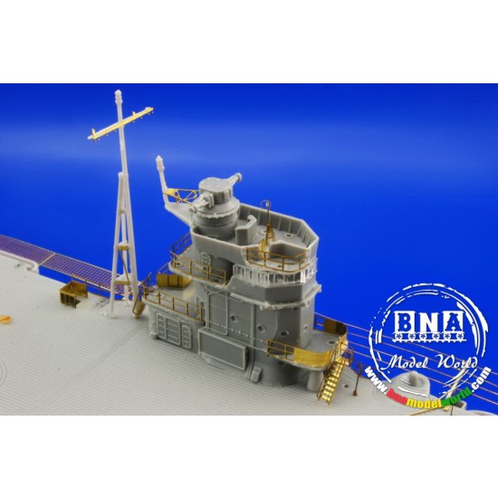 Photo-etched parts for 1/350 Japanese Aircraft Carrier Akagi for Hasegawa