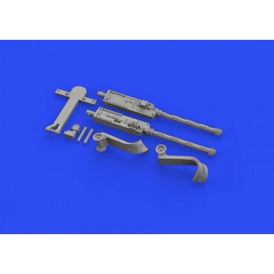 1/48 Lysander Twin Browning Machine Gun Detail Set for Eduard kits