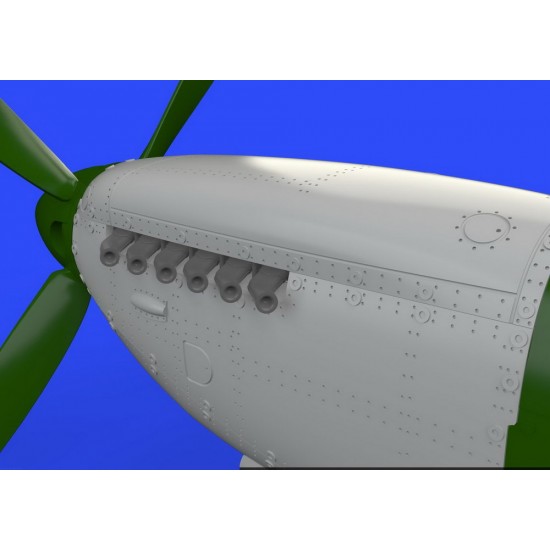 1/72 Supermarine Spitfire Mk.IX Engine for Eduard kit