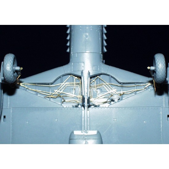 Colour Photoetch for 1/72 P-51D Mustang for Tamiya kit Colour Photoetch for 1/72 P-51D Mustang for Tamiya kit