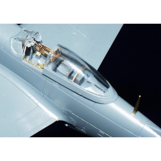 Colour Photoetch for 1/72 P-51D Mustang for Tamiya kit Colour Photoetch for 1/72 P-51D Mustang for Tamiya kit