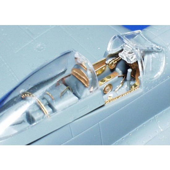 Colour Photoetch for 1/72 P-51D Mustang for Tamiya kit Colour Photoetch for 1/72 P-51D Mustang for Tamiya kit