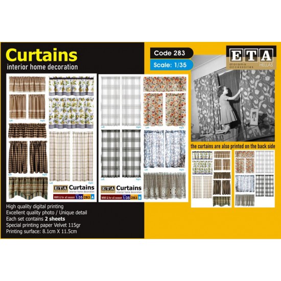1/35 Curtains V3 (2 sheets)