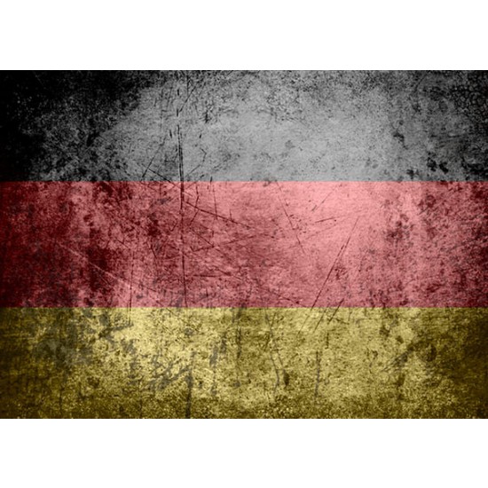Self-adhesive Grunge Base - Germany (260 x 190mm)