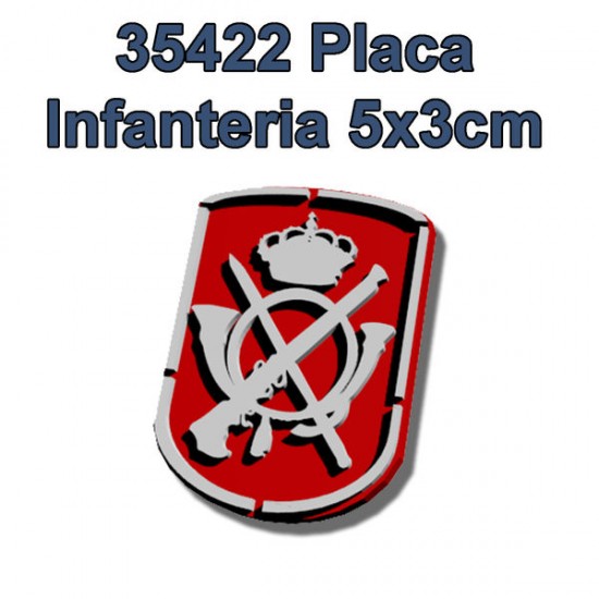 Spanish Infantry Plaque (50 x 30mm, resin)