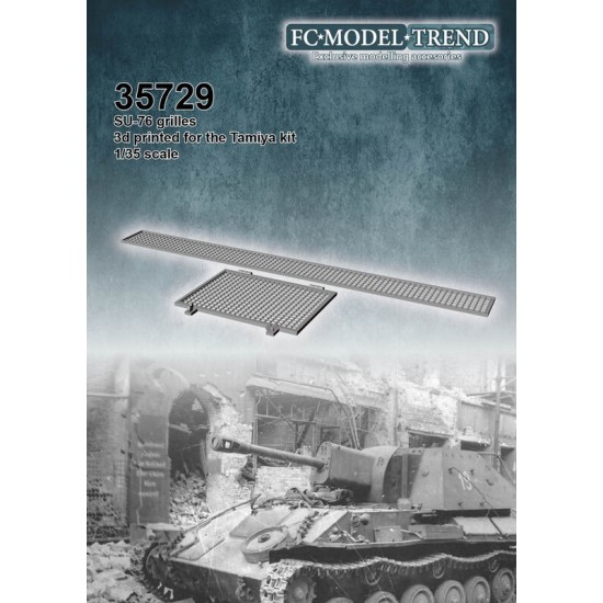 1/35 SU-76 Grilles for Tamiya kits