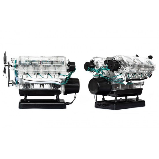 1/3 The Large Technology Kit - V8-Motor 8-cylinder Working Engine Model 1/3 The Large Technology Kit - V8-Motor 8-cylinder Working Engine Model