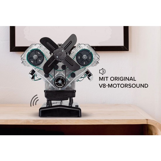1/3 The Large Technology Kit - V8-Motor 8-cylinder Working Engine Model 1/3 The Large Technology Kit - V8-Motor 8-cylinder Working Engine Model