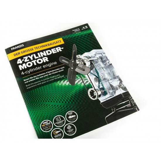 1/3 The Large Technology Kit - 4-cylinder Motor Working Engine Model 1/3 The Large Technology Kit - 4-cylinder Motor Working Engine Model