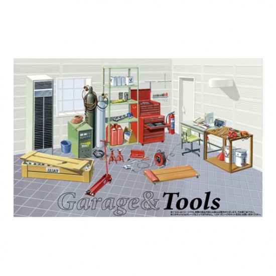 1/24 (GT2) Garage & Tools: Tools