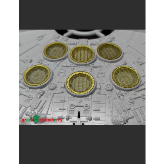 1/144 Millennium Falcon Exhaust Grills for Bandai Star Wars The Force Awakens YT-1300