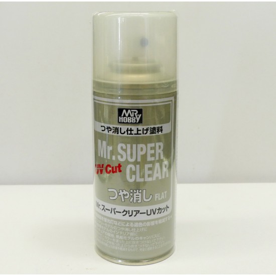 Mr. Super Clear UV Cut Spray (Flat) 170ml
