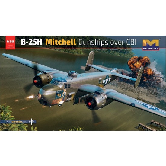 1/32 North American B-25H Mitchell Gunships over CBI