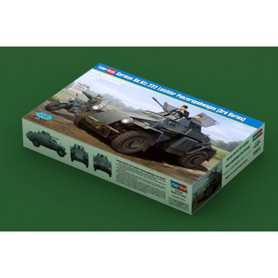 1/35 German Sd.Kfz.222 Leichter Panzerspahwagen (3rd Series) 1/35 German Sd.Kfz.222 Leichter Panzerspahwagen (3rd Series)