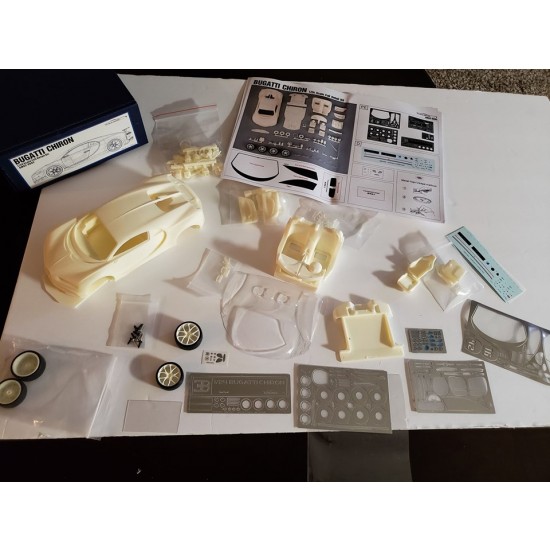 1/24 Bugatti Chiron (resin kit) 1/24 Bugatti Chiron (resin kit)